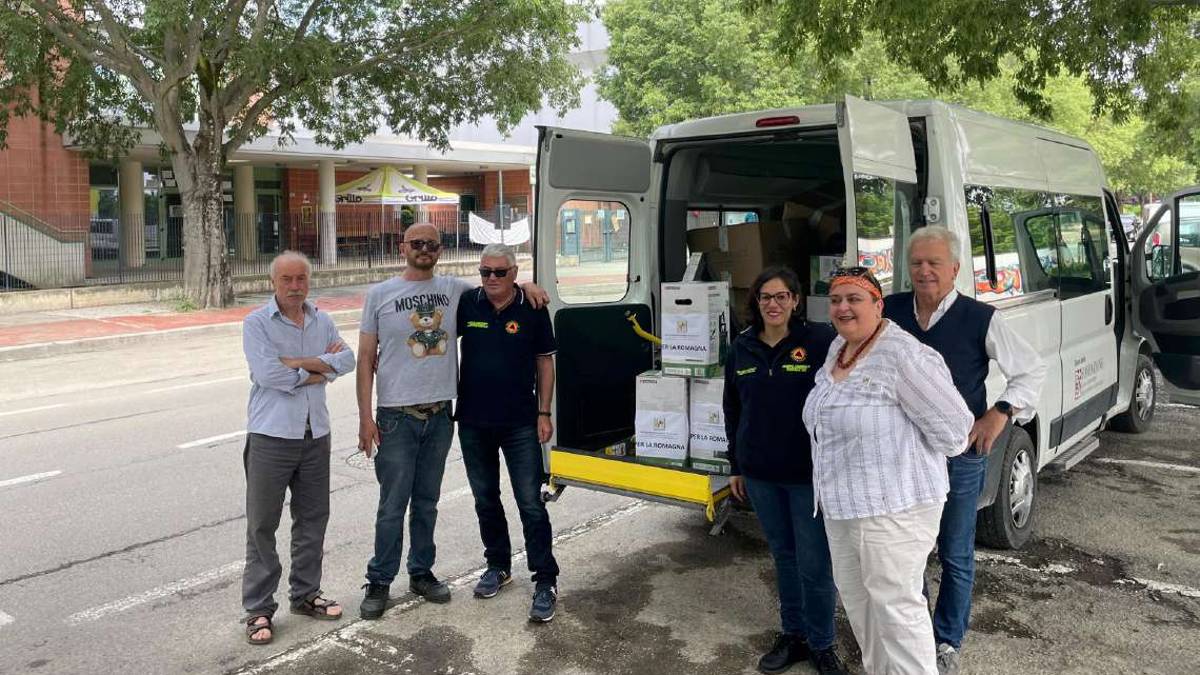 Cesena, i terremotati ricambiano gli aiuti ricevuti
