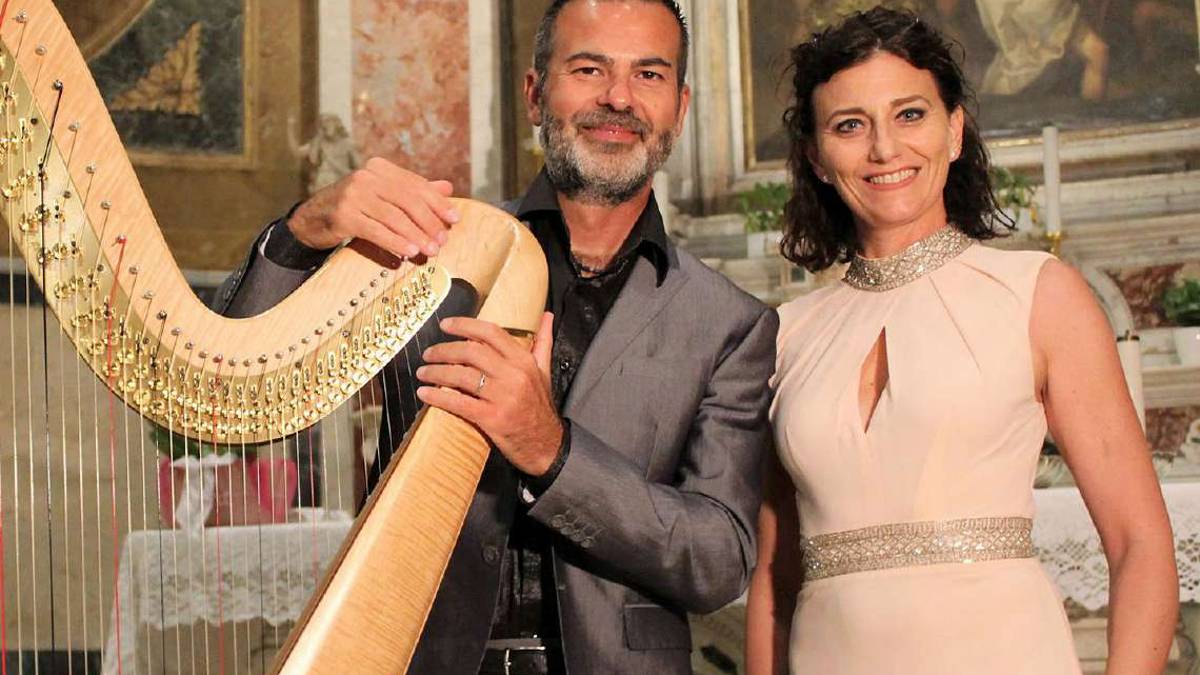 Burani e Pini, arpa e voce per un Sogno a Russi