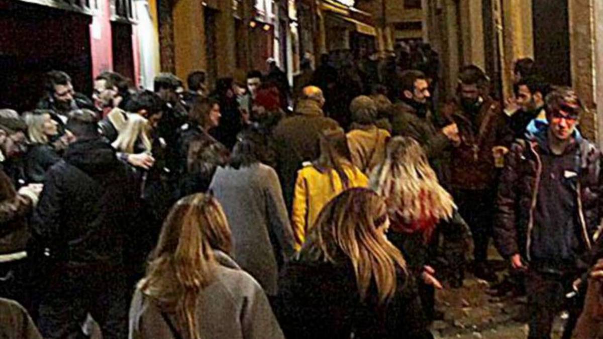 Rimini, tornano il freddo e gli assembramenti