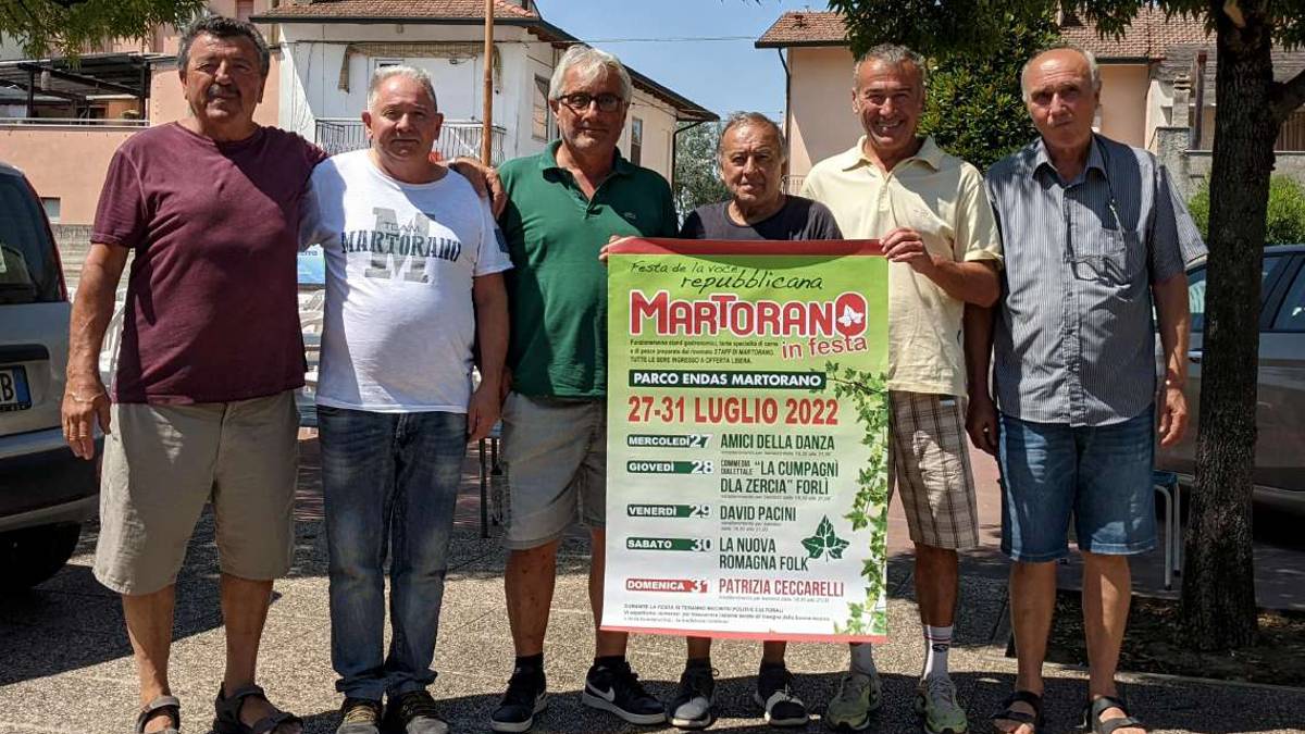 Cesena, i repubblicani tornano a far festa a Martorano