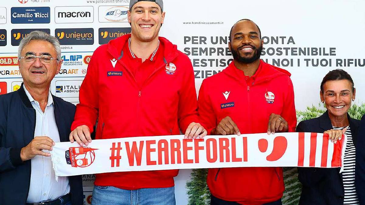 Basket A2, per Adrian e Sanford l'Unieuro fa rima con Serie A