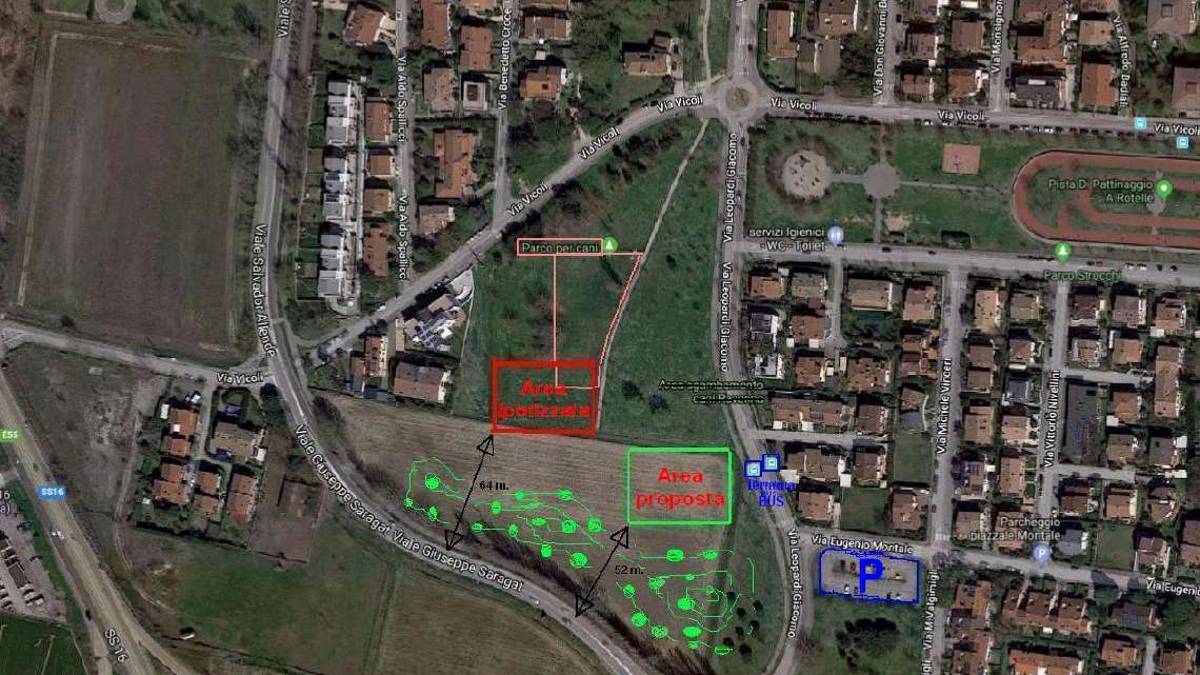 Ravenna, un giardino al posto del polo scolastico bocciato
