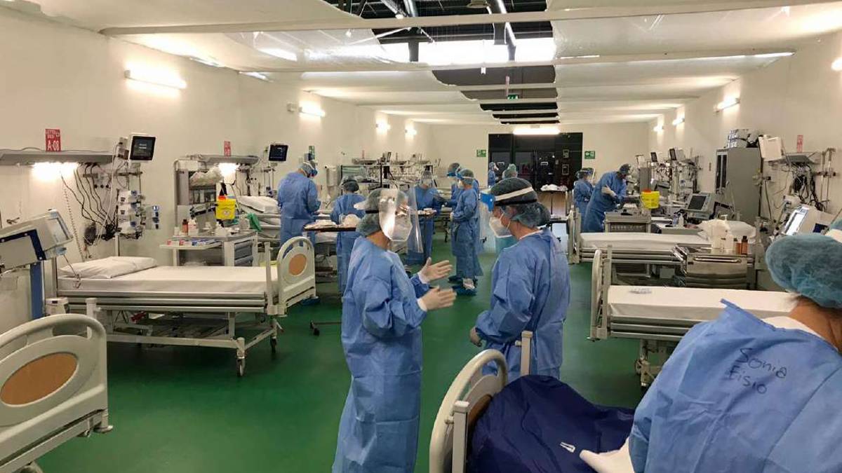 Un vero e proprio ospedale dal nulla in soli sette giorni