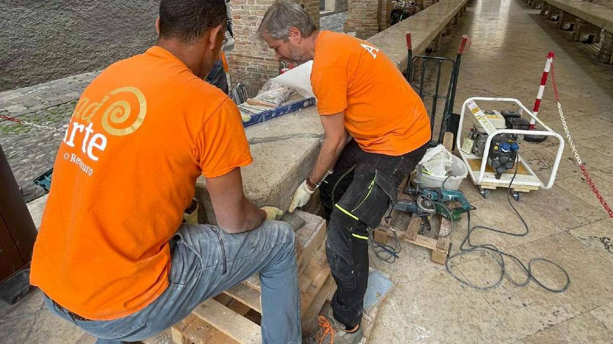 Rimini. Sfregio della vecchia pescheria: restaurato il bancone