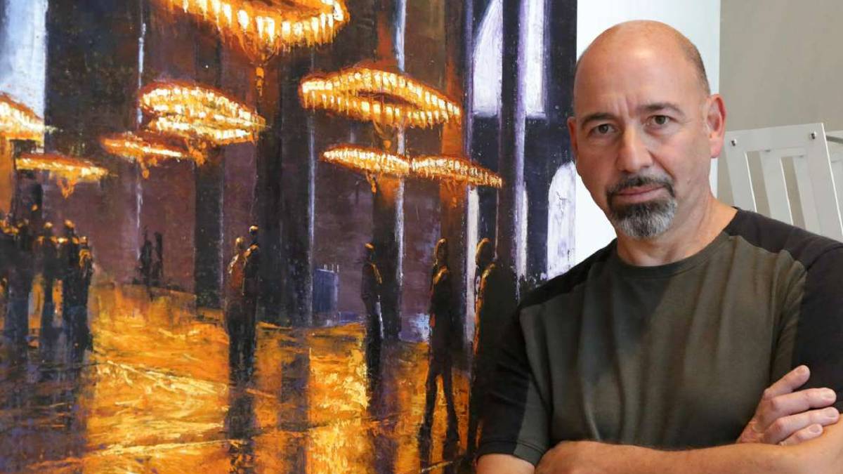 Davide Frisoni in mostra al Palacongressi di Rimini