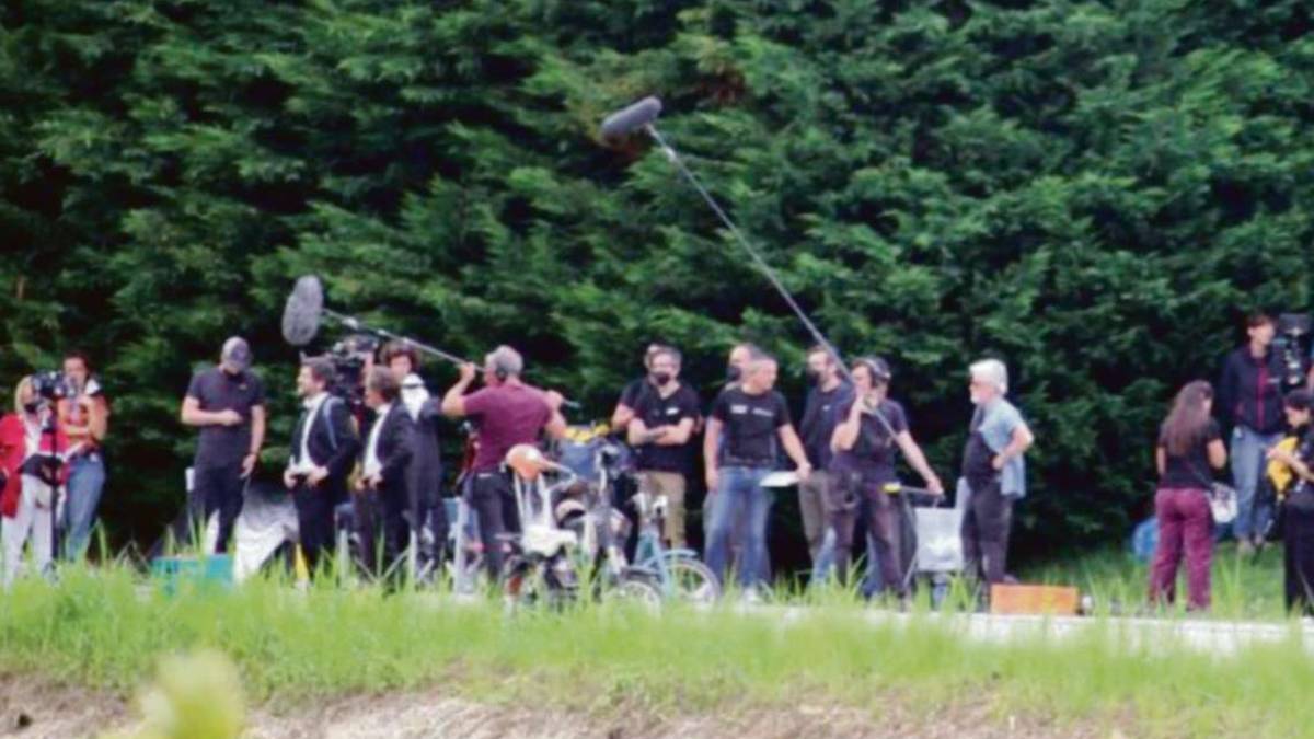 Longiano, ciak per il nuovo film di De Luigi