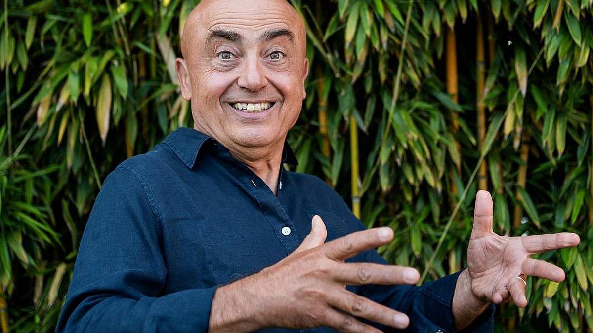 Paolo Cevoli e Forlì in attesa del suo manuale