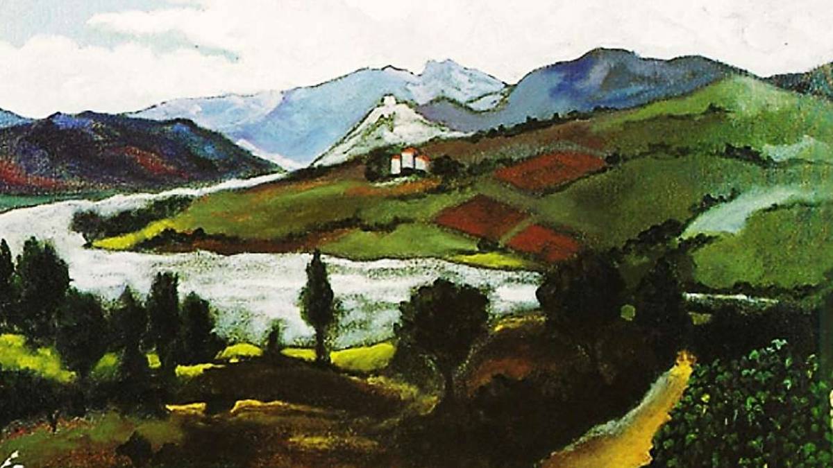 Gli artisti romagnoli e le vedute di Monte Vescovo