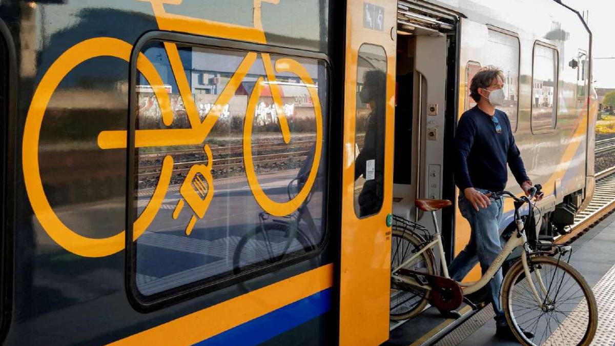 Sempre più facile l’uso della bici e del treno