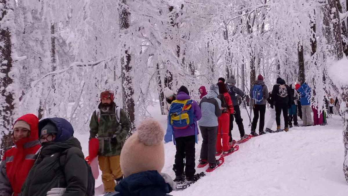 Neve in Romagna tra ciaspole e slittini VIDEO GALLERY