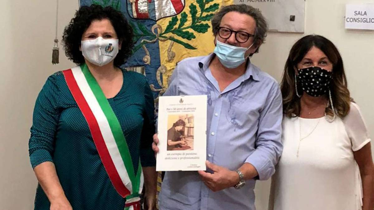 San Mauro Pascoli: Giorguio Vicini premiato in Comune