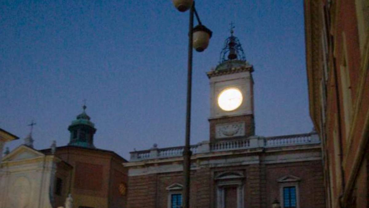 Ravenna, l'ultima notte di buio completo
