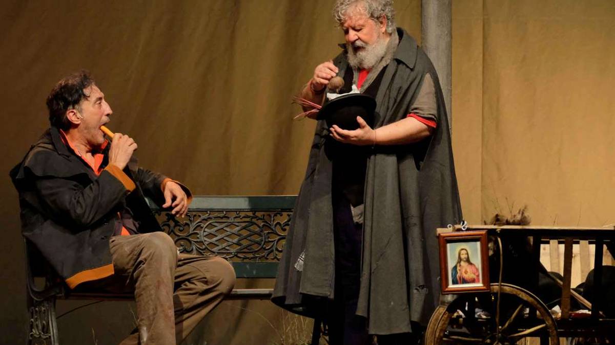 Lello Arena aspetta il Godot di Beckett a Cesenatico