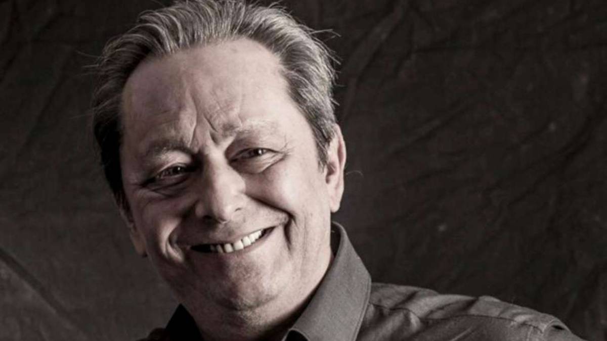Duilio Pizzocchi sul palco della Rocca di Cesena