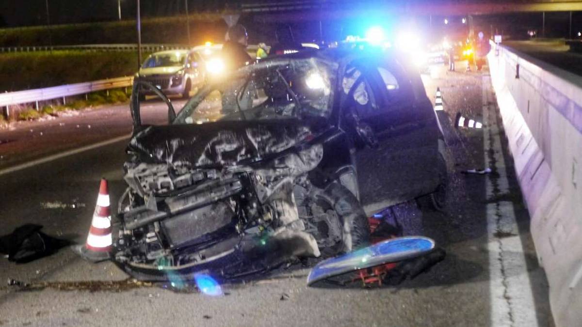 Ravenna, incidente sull'E 45, gravissimo automobilista