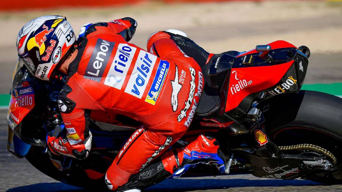 MotoGp, il venerdì nero di Ducati e Dovizioso ad Aragon