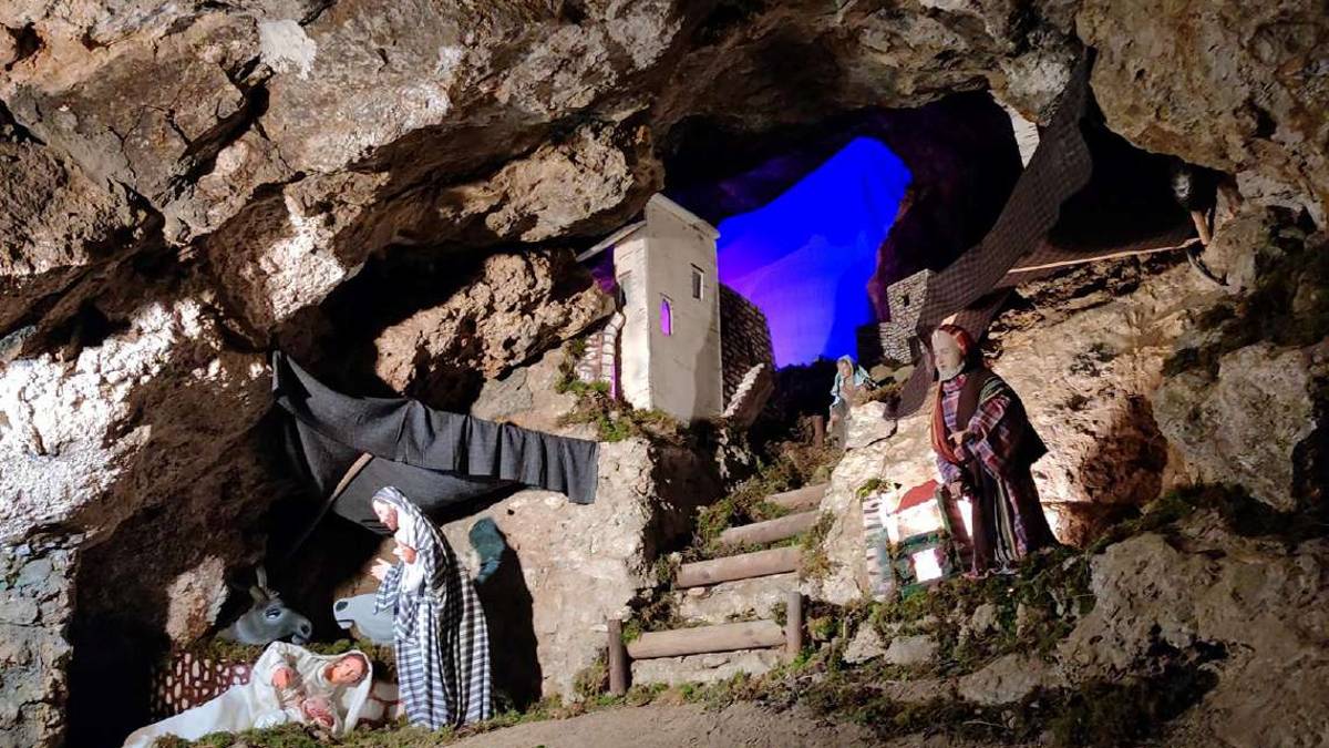 Predappio, addio al presepe della Zolfatara