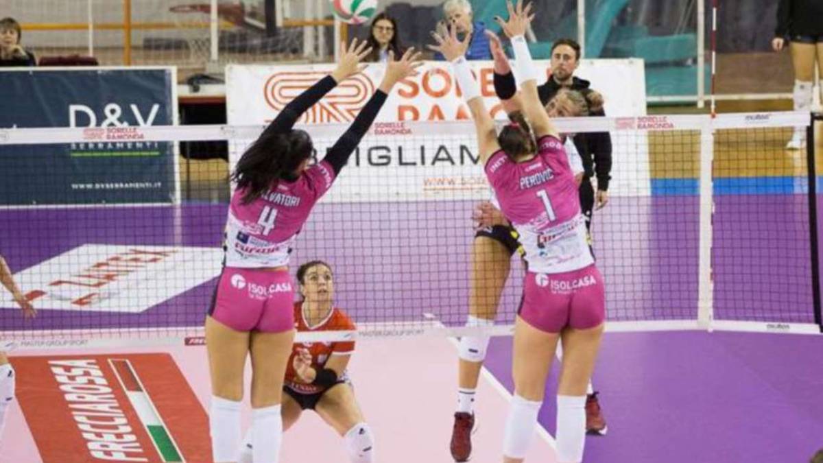 Volley A2 donne, la Omag-Mt cede al Montecchio