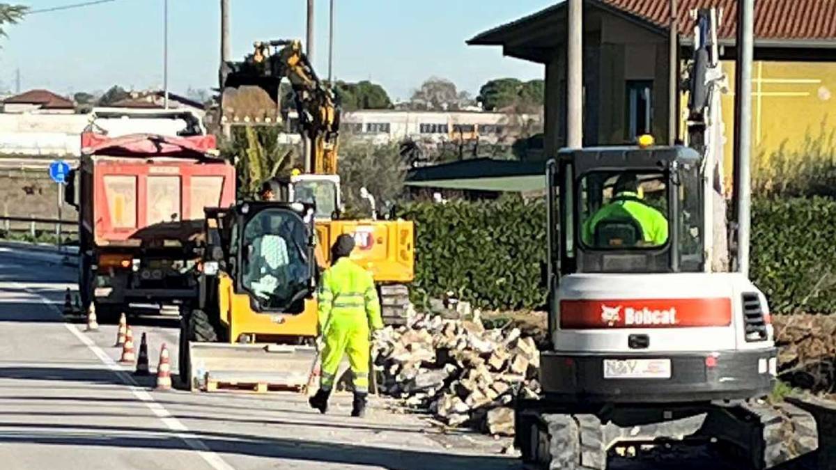 Longiano, ripartiti i lavori per la pista ciclabile