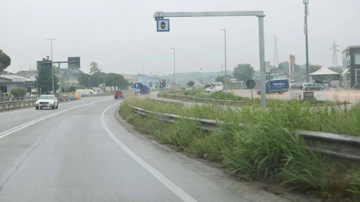 Cesenatico, velox sull'Adriatica: a giorni multe a chi supera i 50