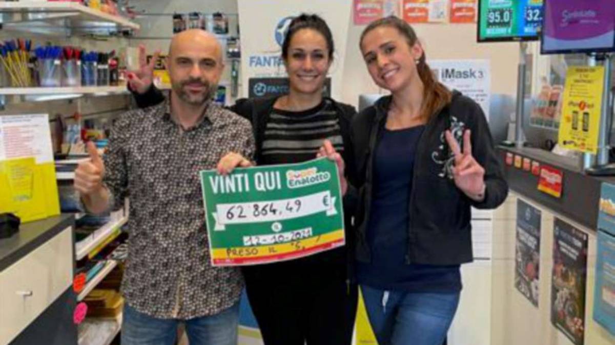 San Giovanni in Marignano, gioca 3 euro e ne vince quasi 63mila