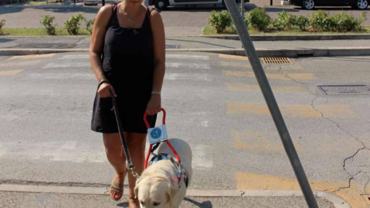 Savignano, sbatto sui pali storti e i monopattini sul marciapiede: l'odissea di una non vedente - Gallery