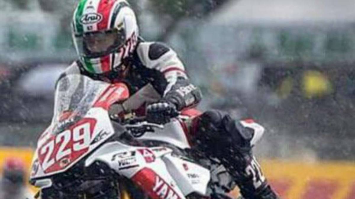 Moto, Enrico Mariani diversamente disabile e campione Over 50