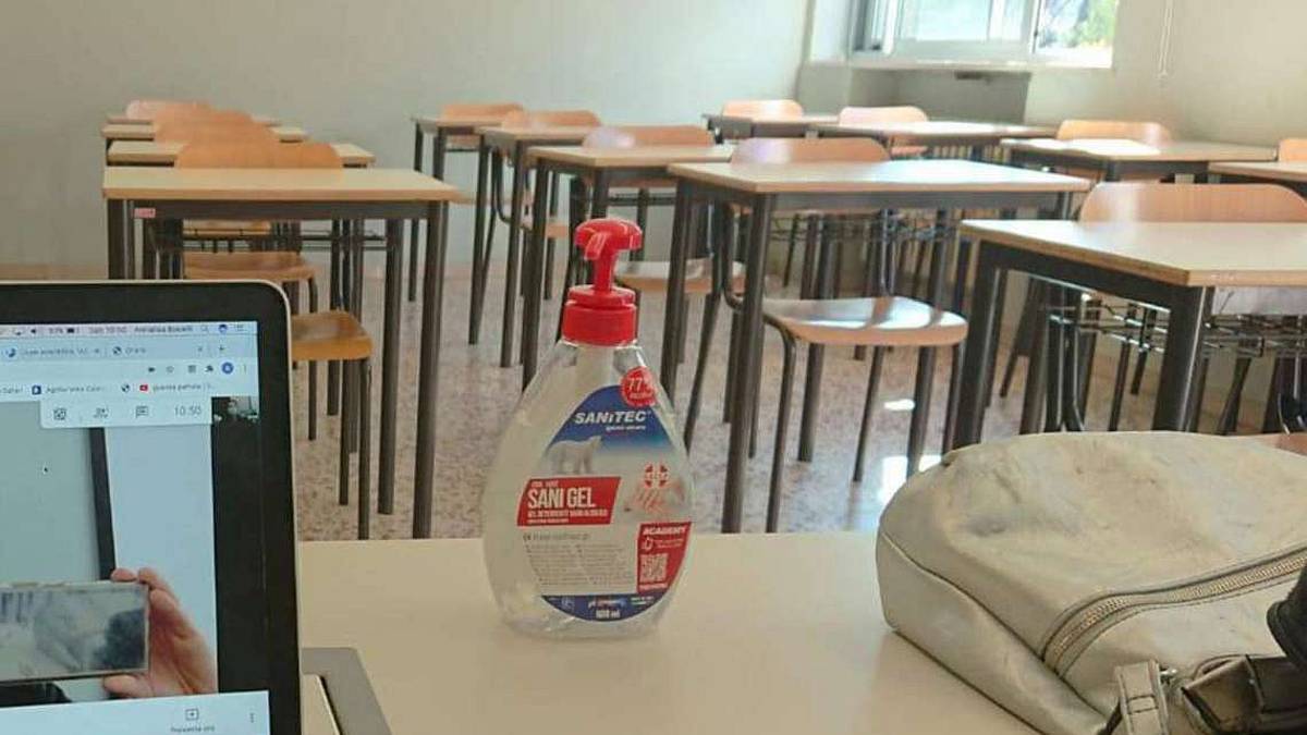 Covid, tra Forlì e Rimini 14 classi sono già in dad