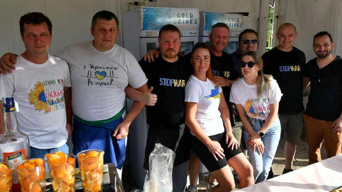 Forlì, iniziativa al parco per sostenere l'Ucraina