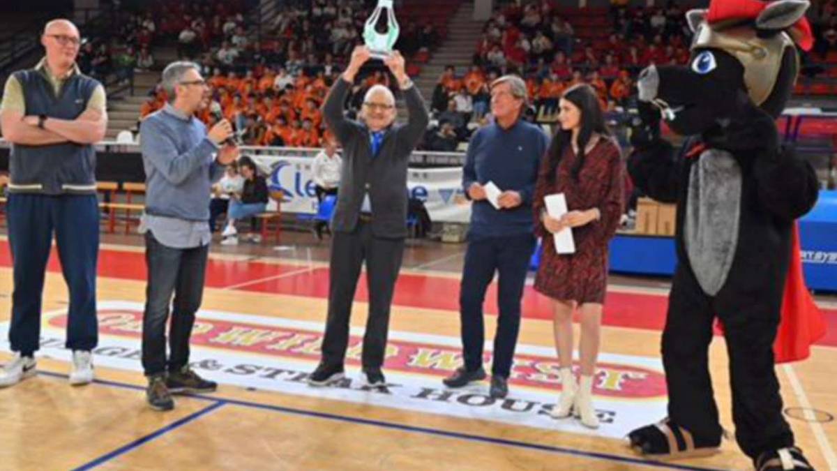Basket, il premio Papo a Bruno Boero: Onorato e orgoglioso