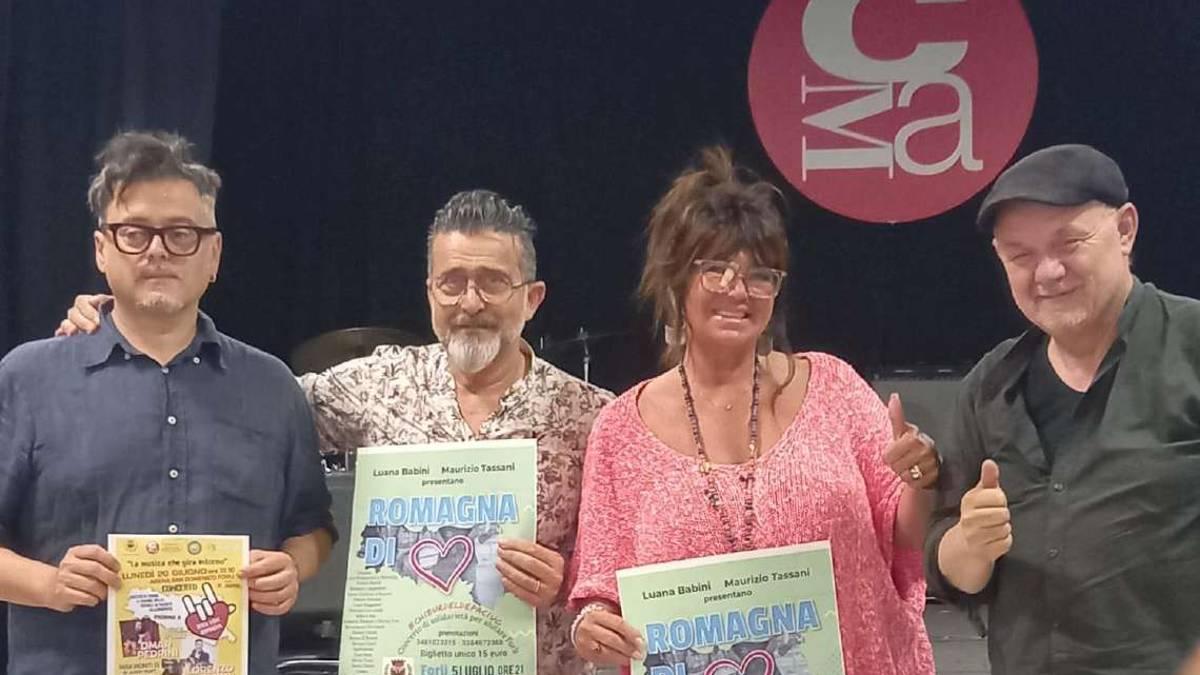 Parte il tour Romagna di cuore: 5 concerti per gli alluvionati