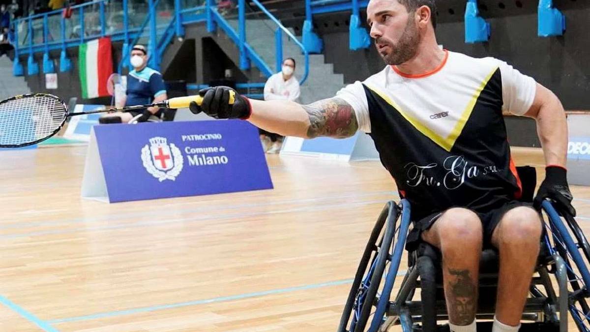 Ravenna, Yuri, asso del badminton sulla sedia a rotelle: Vorrei una palestra per allenarmi