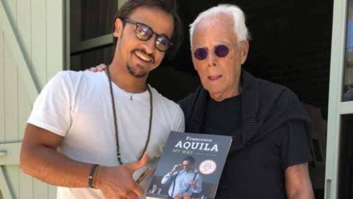 Il Masterchef Aquila ospite di Armani a Saint Tropez