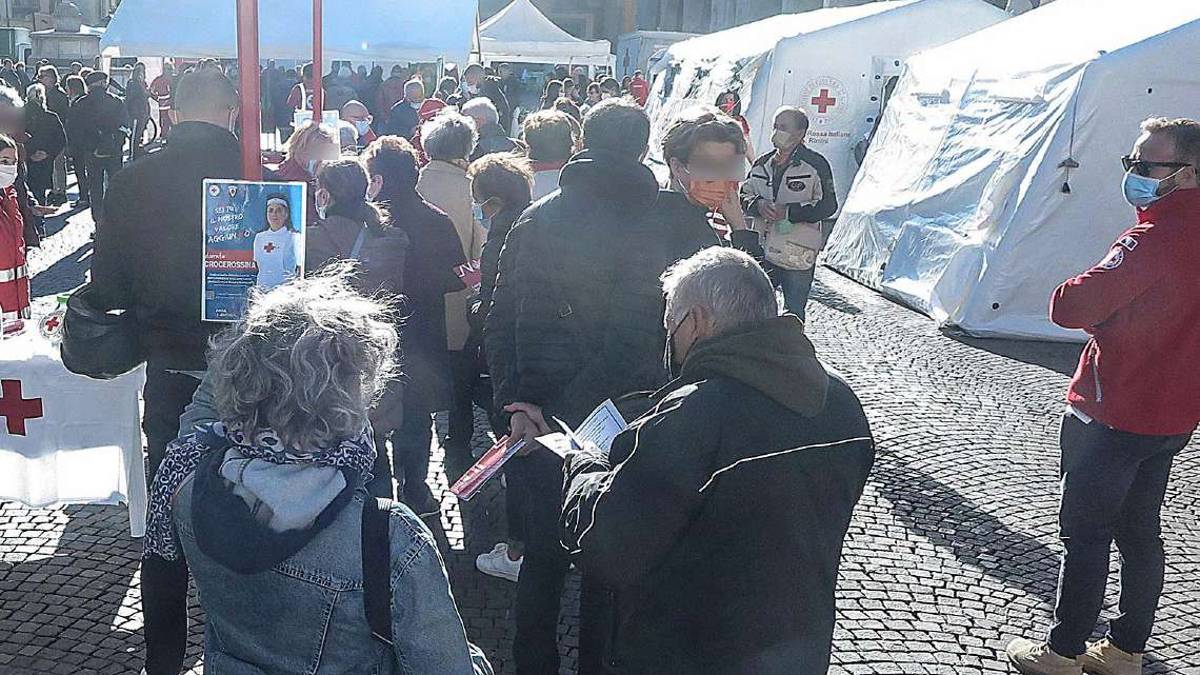 Rimini, San Gaudenzo ha portato centinaia di tamponi gratis