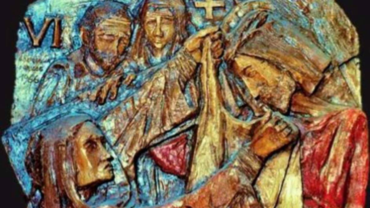 Emporio: la Veronica che asciugò il volto di Gesù