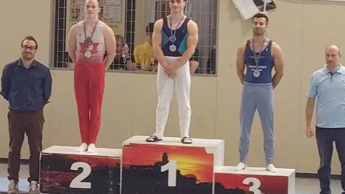 Ginnastica artistica, Dotti secondo in Coppa dei Campioni