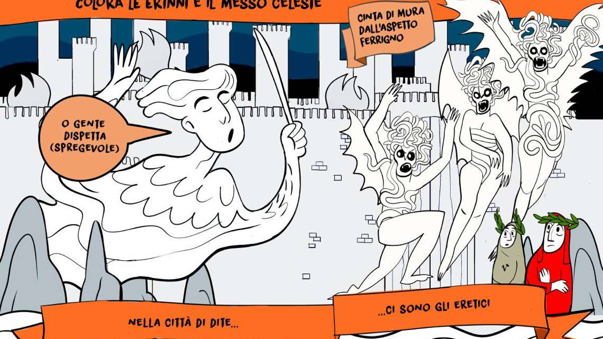 L'Inferno di Dante raccontato ai bambini