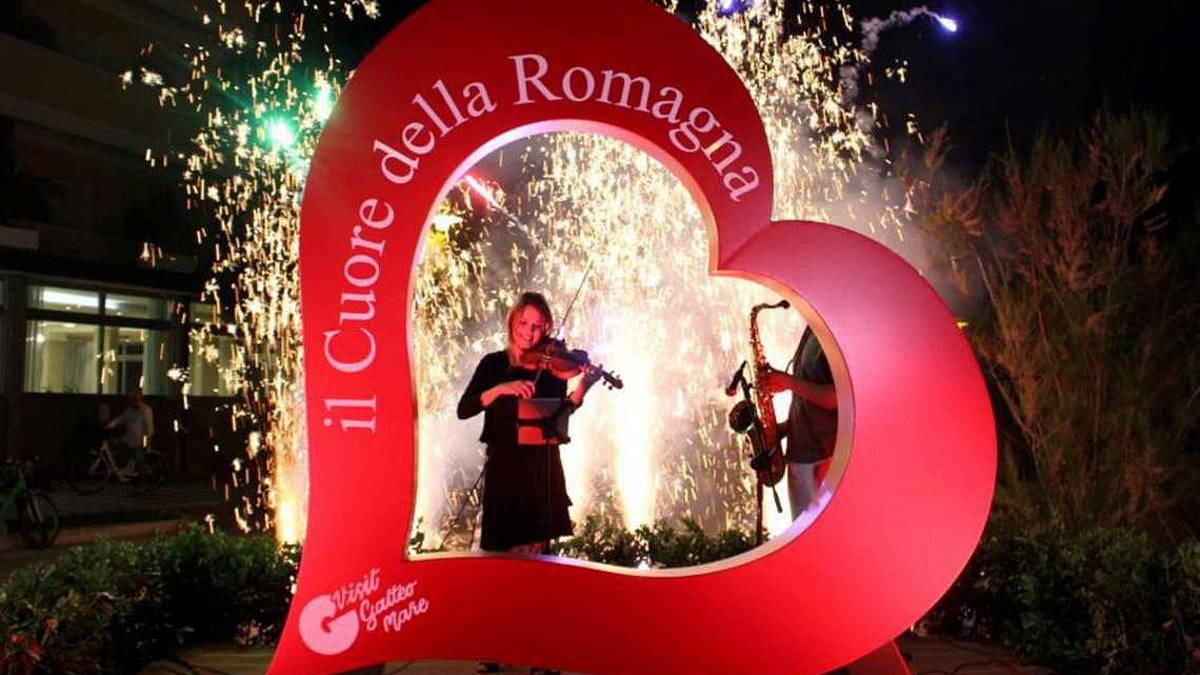 A Gatteo Mare un cuore fotografico per la Romagna