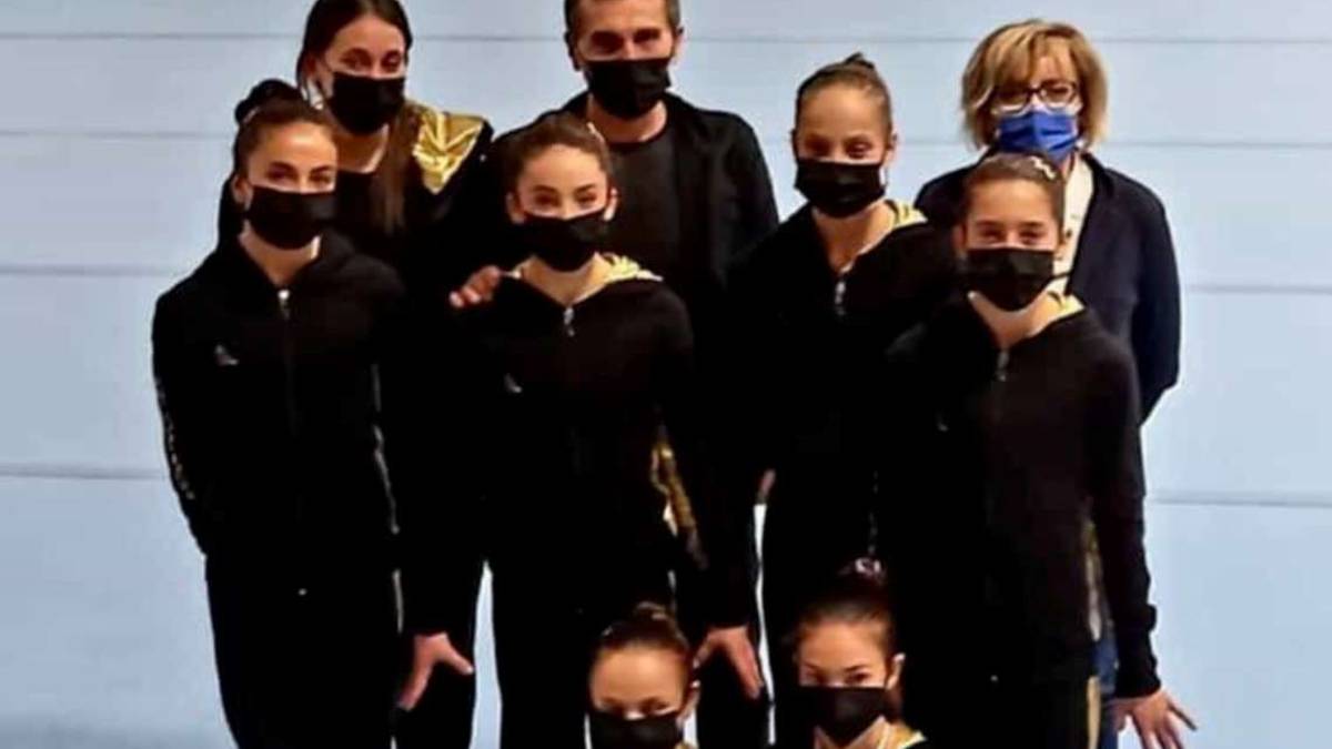 Ginnastica artistica, oro per l'Under 13 della Biancoverde