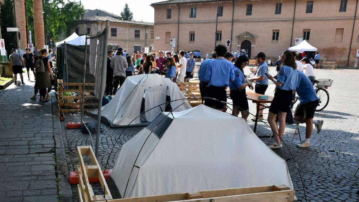 Forlì, parcheggi chiusi per la festa scout: è polemica