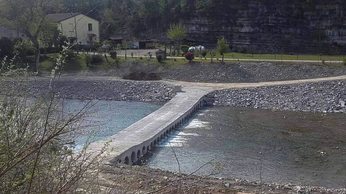 Casalfiumanese, un nuovo ponte a Careseggio
