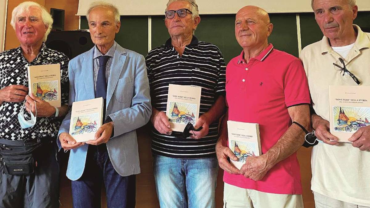 Cesenatico, una festa con i 7 pionieri della Nove Colli