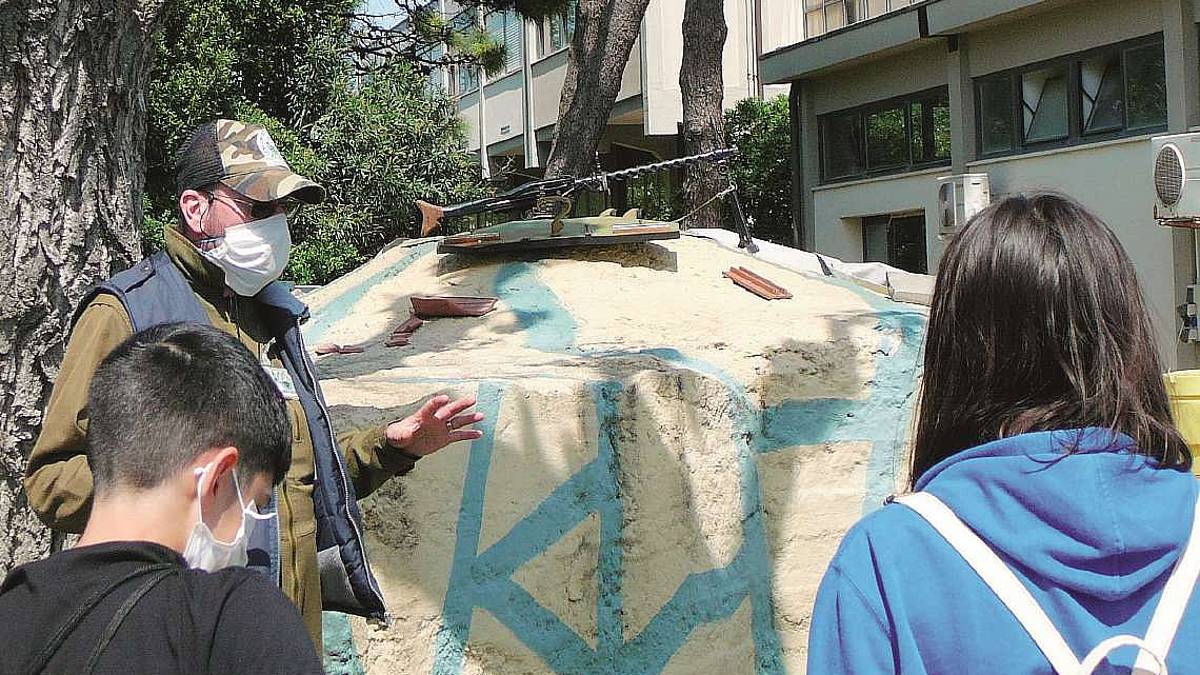 Cesenatico, studenti delle medie alla scoperta dei bunker di guerra