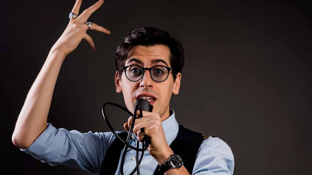 Il comico Alessandro Ciacci a Cesena