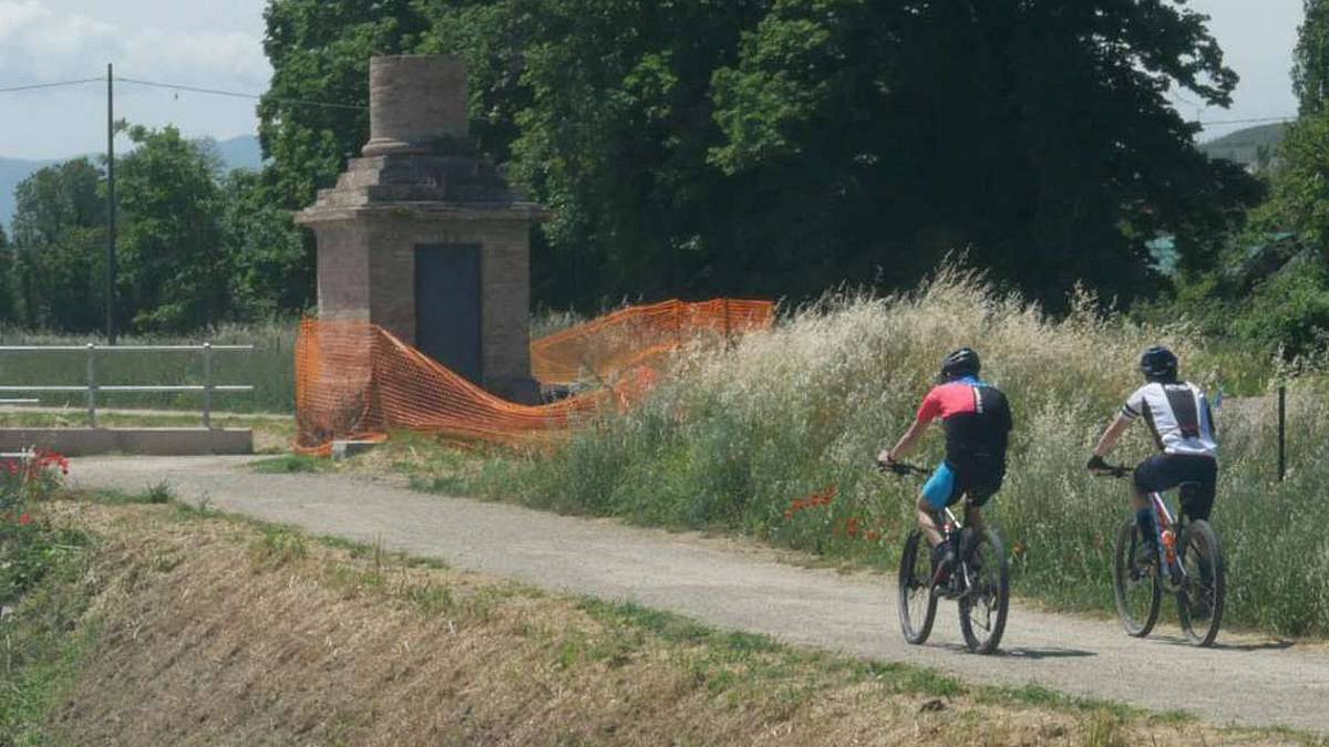 Imola, i primi tour sulla ciclopista del Santerno