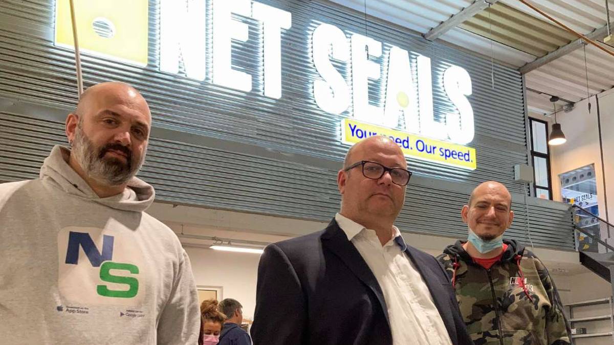 Net Seals continua a crescere triplicato lo spazio lavorativo