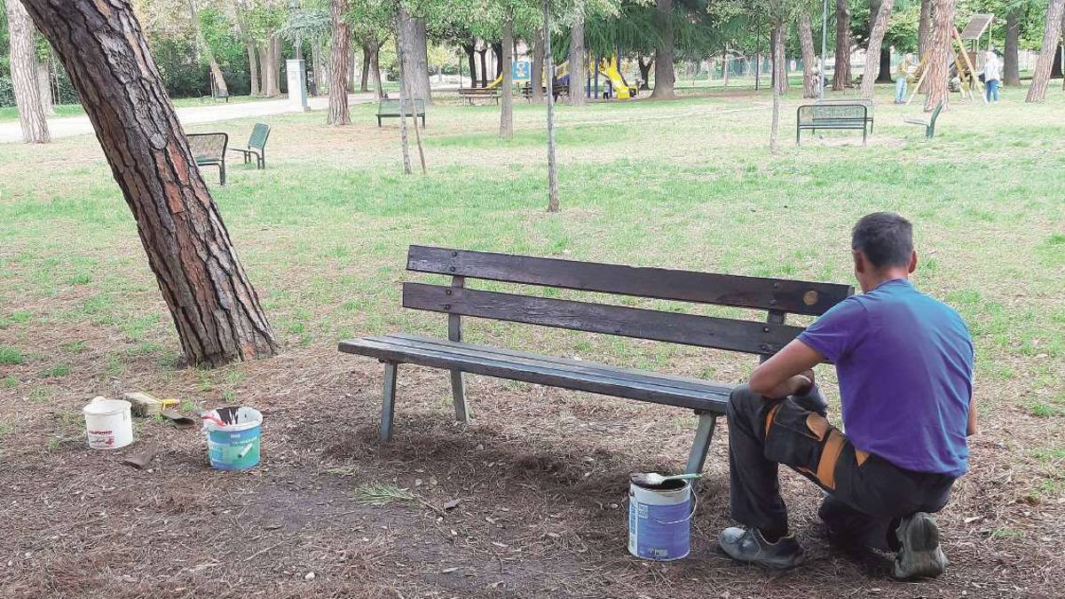Cesena, i giardini di Serravalle cambiano colore
