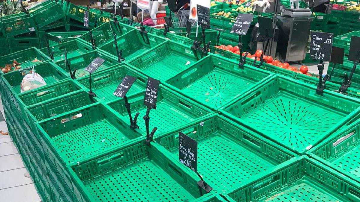 Zona rossa, nel Riminese l'assalto ai supermercati