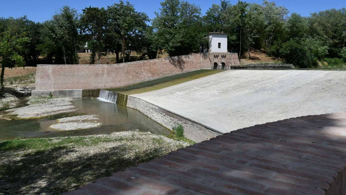 Forlì. Nuova vita alla briglia di San Lorenzo in Noceto