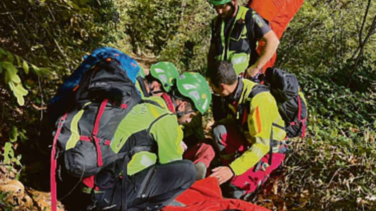 Perticara, escursionista cesenate si ferisce ad una spalla
